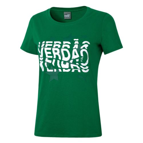 Camiseta Palmeiras Puma Graphic 20/21 Feminina