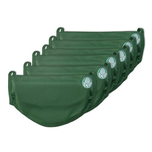 Kit Mascaras Palmeiras 6 Unidades Verde Escuro