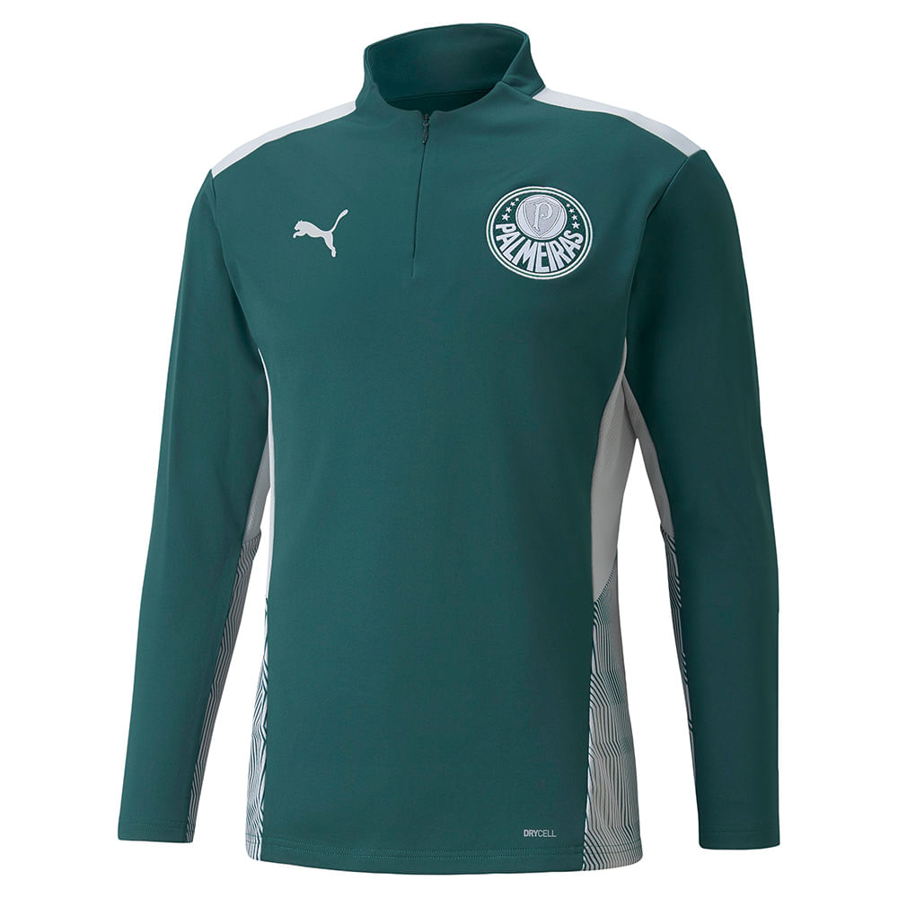 Blusa de treino fashion do palmeiras