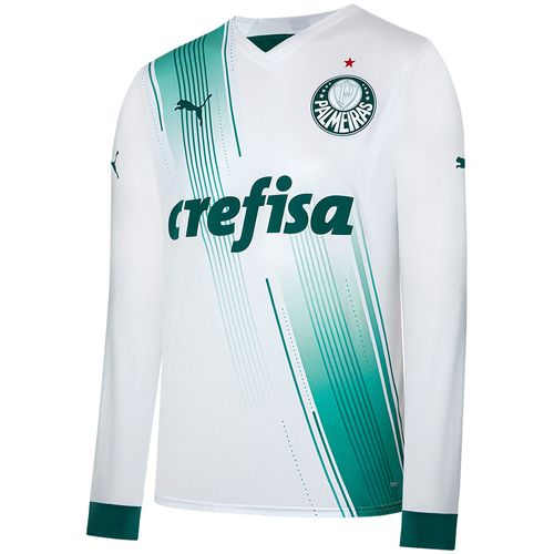 Camisa Palmeiras Torcedor Puma II 23/24 Manga Longa