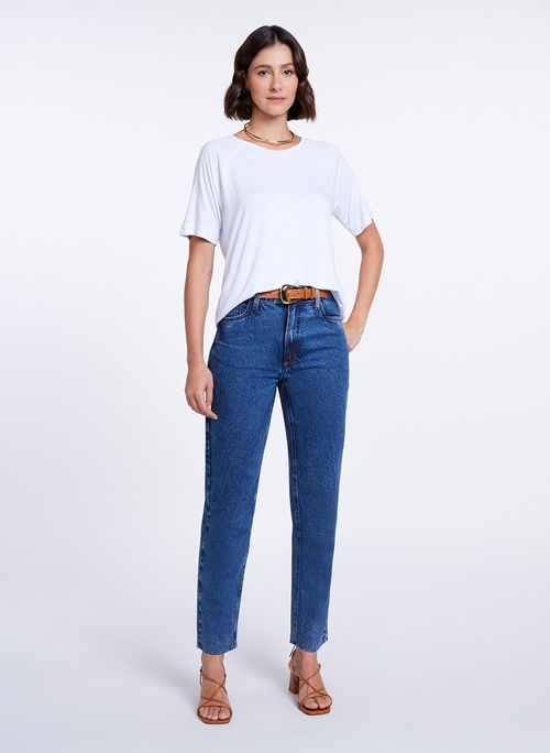 Calça Mom Jeans Palestra 1914 - Feminina