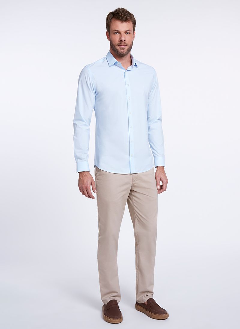 Camisa-Ml-Slim-Lisa-azul-claro