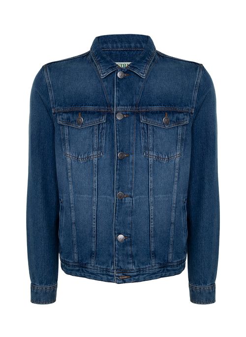 Jaqueta Jeans Masculina Palestra 1914