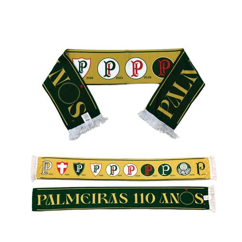 Cachecol Palmeiras Dupla Face - Escudos Camisas