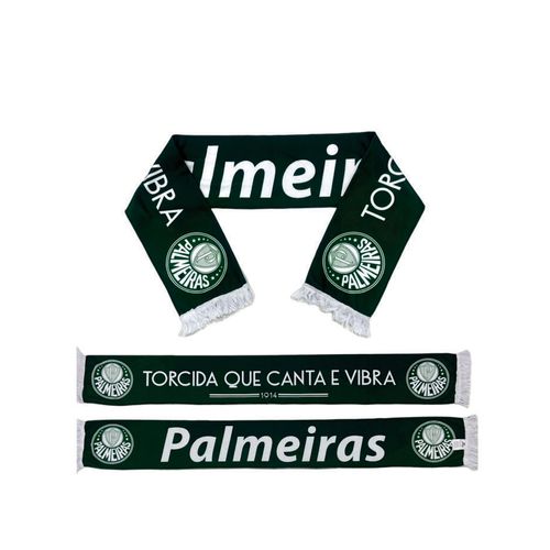 Cachecol Palmeiras Dupla Face - Palmeiras