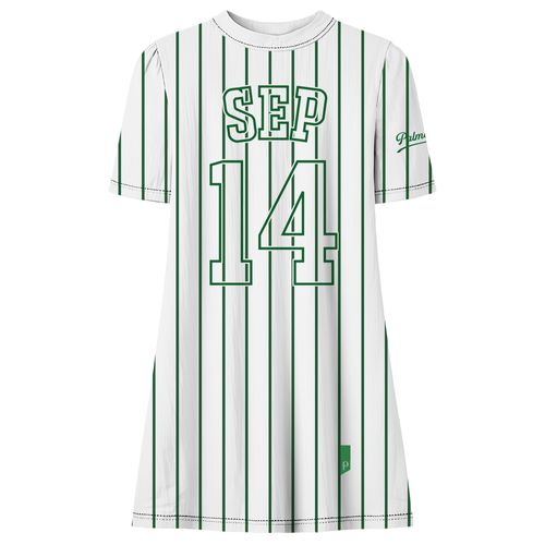Vestido Listras Jogadores Palmeiras