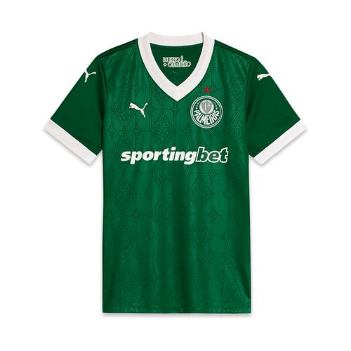 Camisa Palmeiras Puma I 25/26 Torcedor Feminino