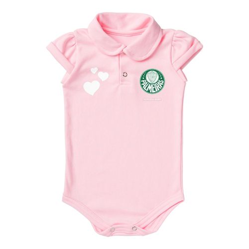 Body Polo Rosa Torcida Baby