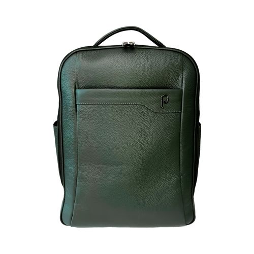 Mochila G 2 Compartimentos Notebook Palmeiras Couro 15.6 Verde