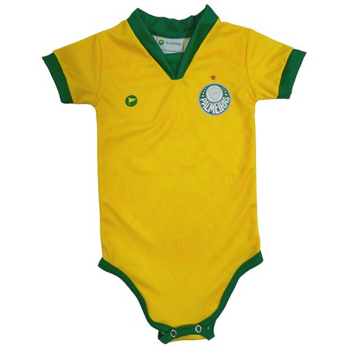 Body Premium Amarelo Torcida Baby